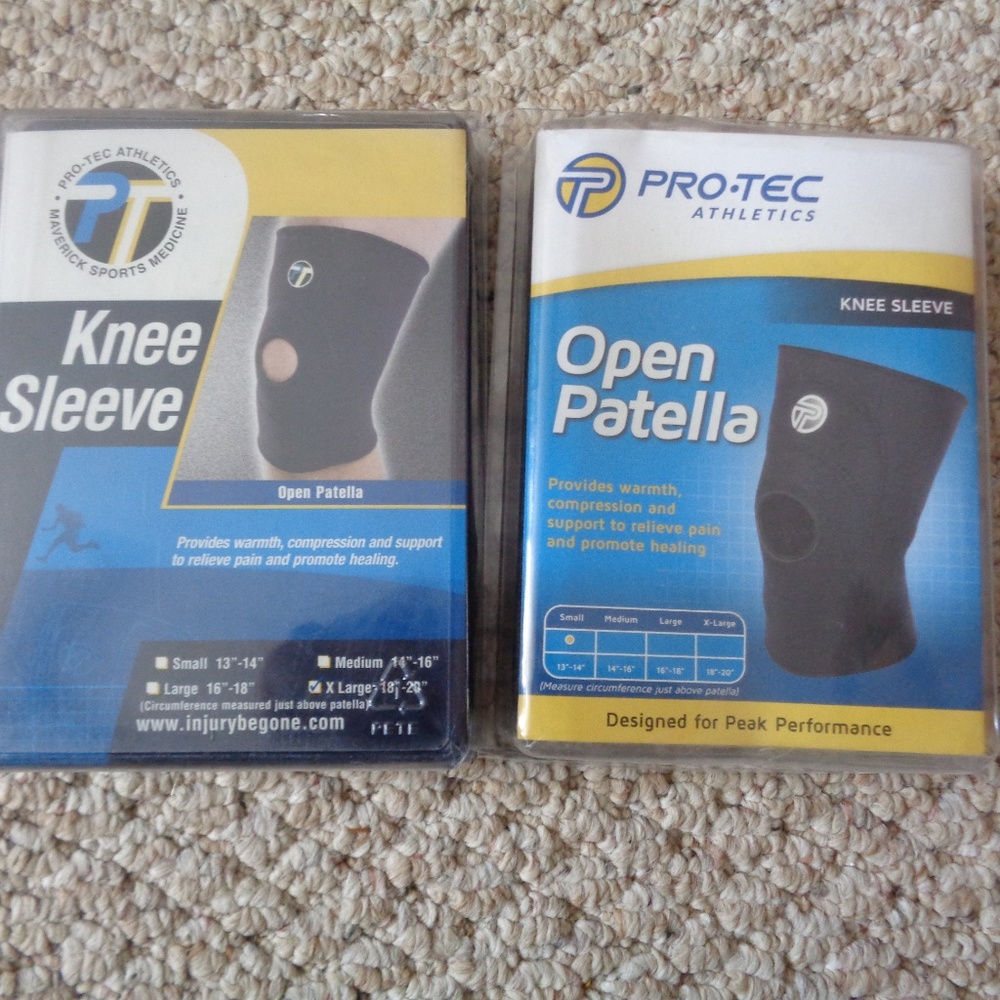 New Pro-Tech Knee Sleeve - Open Patella